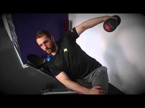 One-Arm Incline Lateral Raise