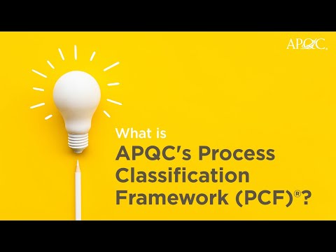 Learn What the Process Classification Framework (PCF) Is