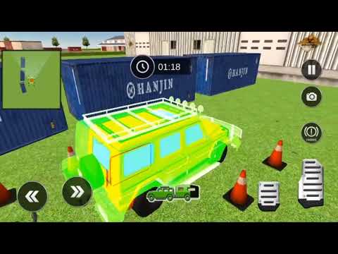 Camper Van Trailer Truck Driving Simulator Video