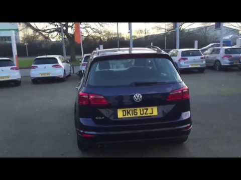 DK16UZJ Volkswagen Golf SV SE 2.0Tdi @ Crewe VW