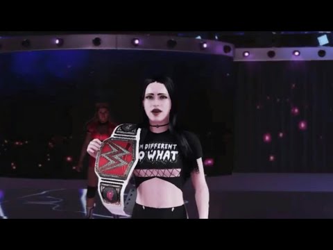 WWE 2K19 - LACEY EVANS ATTACKS JESSICA | RAW