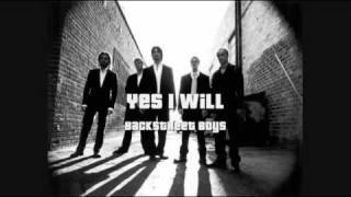 Backstreet Boys - Yes I Will (HQ)