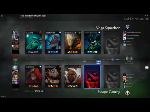Boston Major Qual EU - Vega vs Escape