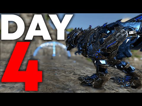 Defending Our Modded Viking Bay Cave Twice In 24Hours - Ark