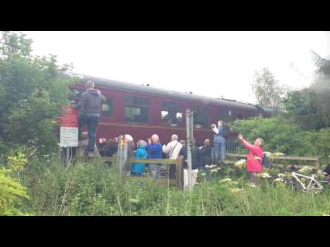 60103 Flying Scotsman on the Tynesider at Seghill 11/06/16