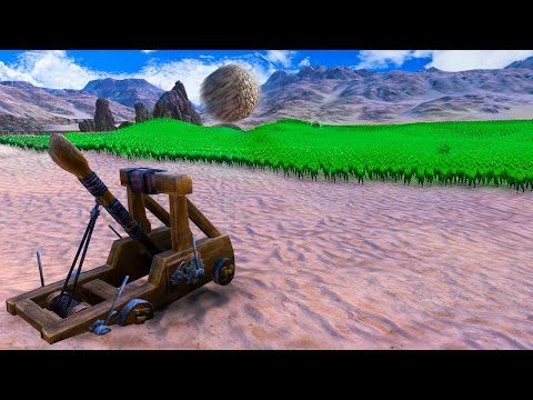 250,000 ZOMBIES vs. 1 CATAPULT! (Ultimate Epic Battle Simulator #2)