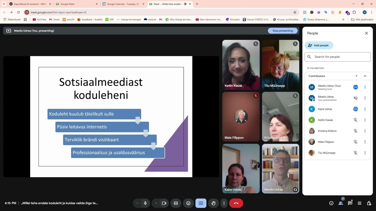 Millal ja kellelt üldse koduleht tellida