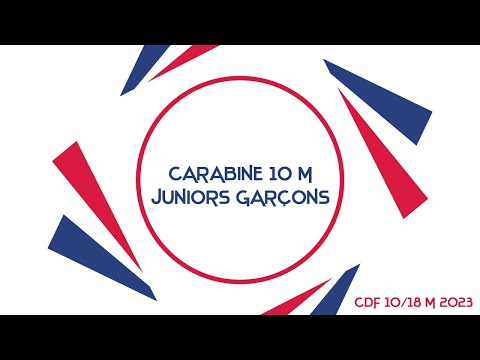 Finale Carabine 10 m Juniors garçons - CdF 10/18m 2023