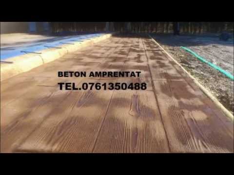 BETON AMPRENTAT BACIU  0761350488 TELEORMAN