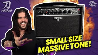 Video thumbnail for The New BOSS Katana-Mini X Is An Upgraded, Tiny, Portable, POWERHOUSE Of An Amp! by PMTVUK