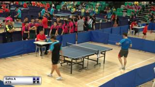 Singapore National Table Tennis League 2017 - 1st Leg - Safra A vs KTS