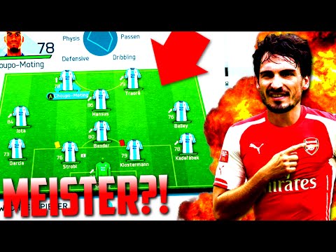 FIFA 16 : KANN DIESE MANNSCHAFT MEISTER WERDEN ?! - MATS HUMMELS BEI ARSENAL - KARRIERE mit 1860 #41