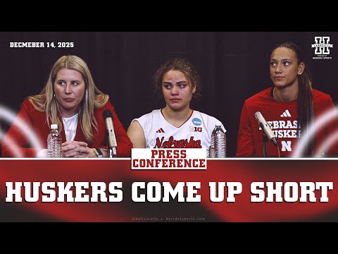 Huskers fall to Texas A&M in Regional Final | Nebraska Volleyball press conference
