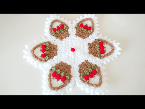 APPLE BASKET FIBER MODEL (Design lif_elisleri_dunyasi) - NEW FIBER MODELS