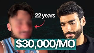 This Guy Went From $0 To $30K/Mo At Only 22 Years With His Sales Systems Agency