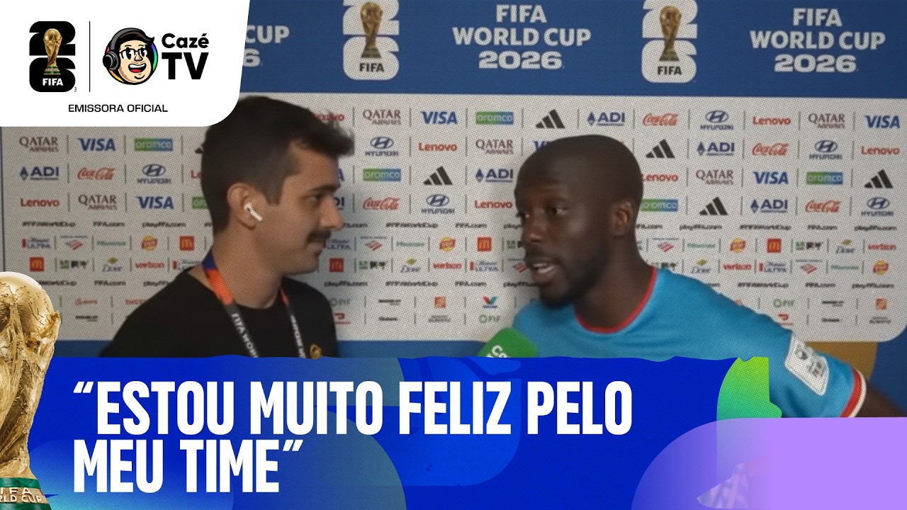FEZ HISTÓRIA! AUTOR DO GOL DA RD CONGO, WISSA FALOU COM A CAZÉTV APÓS EMPATE COM PORTUGAL