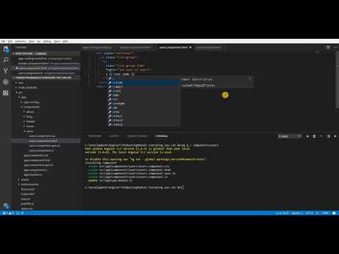 Angular Training Part 3 Setting The Stage For Child Routing