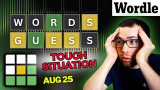 Advanced Wordle Strategy Discussion (Ultra Hard Mode) | FGK Plays Wordle (August 25, 2026)