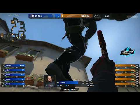 (RU) Dignitas vs BLINK | map 3 | Thunderpick Bitcoin Series | by @Zloba13 & @BAC9CKOPOCTb