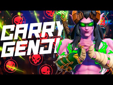 Georgelion Shows Genji Carry Potential! [Overwatch 2 Season 20 Top 500]