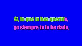 mal pago (amor gitano) - Vicente Fernández - karaoke
