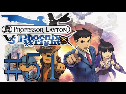 Let's Play Professor Layton Vs. Phoenix Wright: Ace Attorney [BLIND] - Part 51: High Security