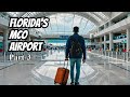 Orlando International Airport Florida 4K 4k Walking Tour MCO USA Travel And Literacy