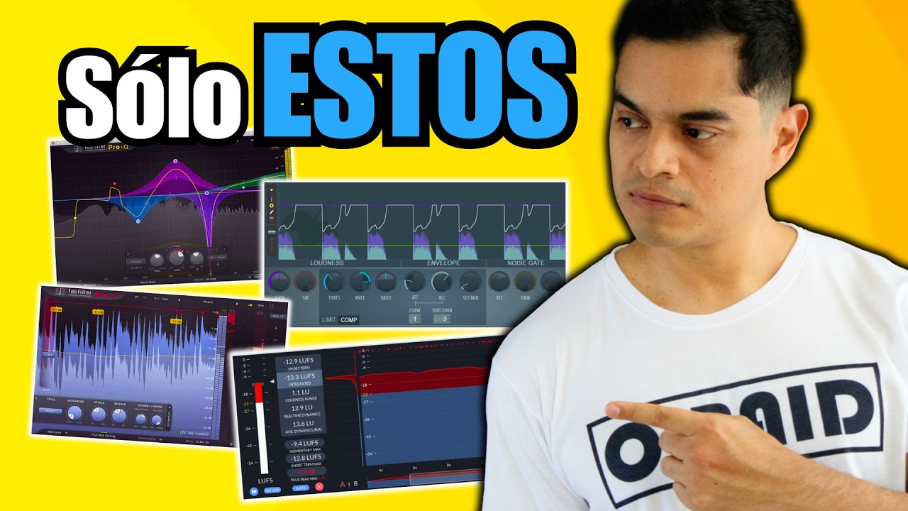 Solo necesitas 7 PLUGINS para sonar PROFESIONAL