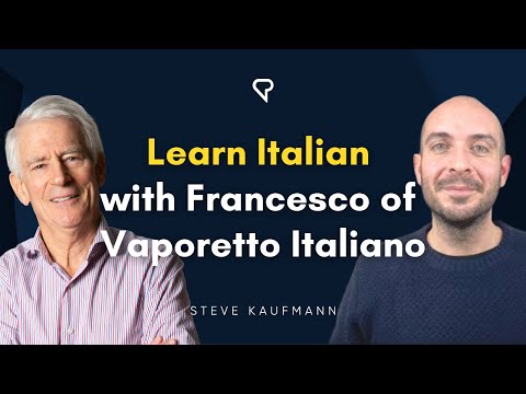 Learn Italian with Francesco of @VaporettoItaliano