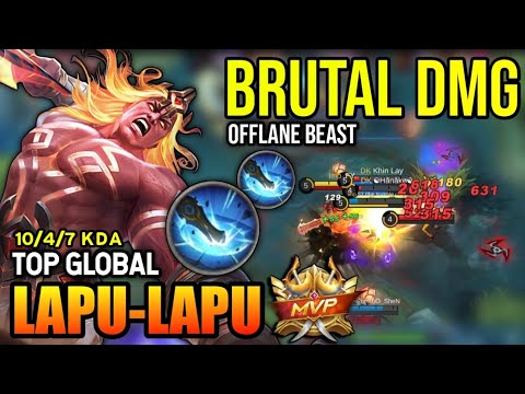 LAPU-LAPU BEST BUILD 2022 | TOP GLOBAL LAPU-LAPU GAMEPLAY | MOBILE LEGENDS ✓
