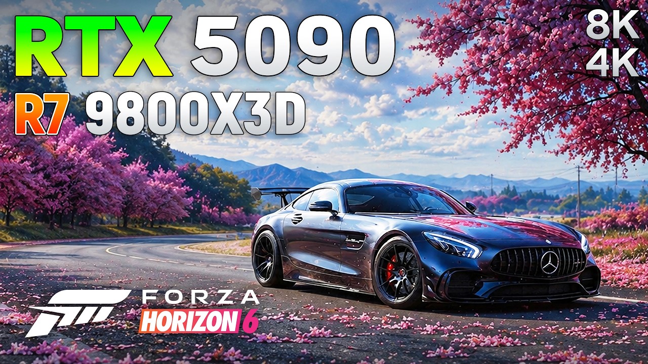 Forza Horizon 6 : RTX 5090 32GB - Max Settings | 4K & 8K