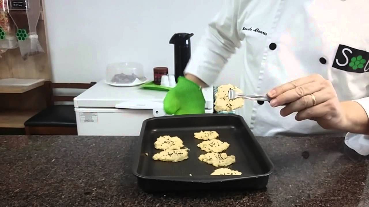 Receita de biscoito de arroz integral parte final
