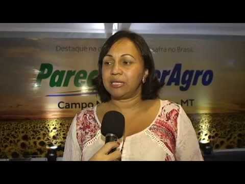 Vice prefeita de Campo Novo do Parecis participa da abertura da 7º Parecis SuperAgro