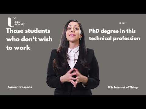 MSc Internet of Things - Career Prospects - Ulster University (UK)
