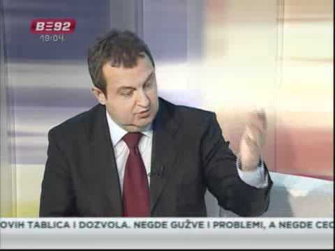 Gost vesti TV B92 - Ivica Dačić