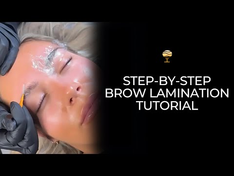 Profusion Brow Lamination Tutorial | Step-By-Step