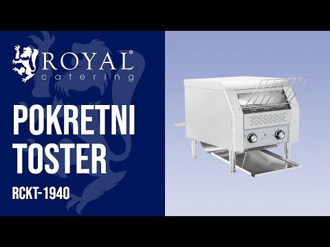 videozapis - Pokretni toster - 2.200 W - 7 brzina - 3 stupnja grijanja