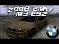 BMW M3 E92 (2008) para GTA San Andreas vídeo 1