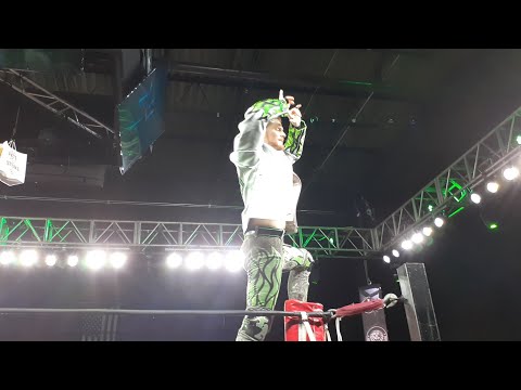 Francesco Akira Entrance NJPW All Star Juniors Festival USA Philadelphia, PA 8-19-23