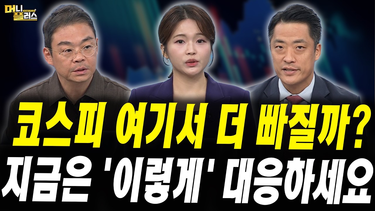 코스피 추가 폭락 가능성? 지금은 '이렇게' 대응하세요 (황유현 신한투자증권 PB팀장, 박지훈 NH투자증권 ?