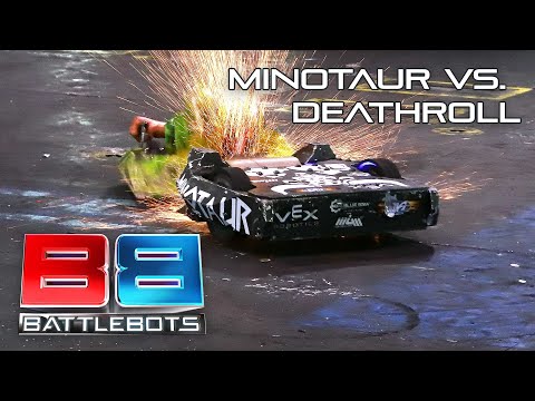 DeathRoll vs Minotaur: A Brutal Battle for the Ages | BattleBots