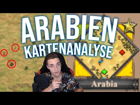 ARABIEN | Kartenanalyse, Ressourcen, Aufbau und Strategien! | AoE2:DE