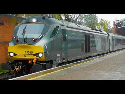 Chiltern Railways Class 68s - 68015 , 014 , 010 & 013 At London Marylebone - Tuesday 16th April 2019