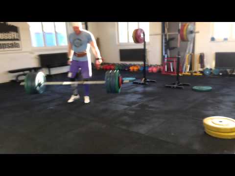 2 reps 300lbs clean & jerk