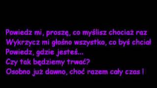 Monika Brodka - Znam Cię na pamięć  . Tekst