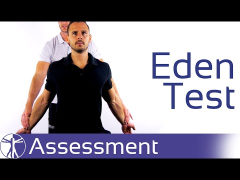 Eden Test / Military Brace Test | Thoracic Outlet Syndrome (TOS)