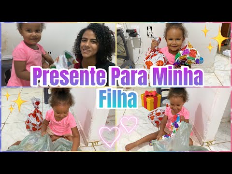 COMPREI O PRESENTE DO DIA DAS  CRIANÇAS PARA MINHA FILHA❤️🎁| Larissa Maria