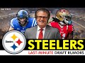 LAST-MINUTE Steelers NFL Draft Rumors From Mel Kiper Jr. + Is A BIG TRADE Coming In Round 1?