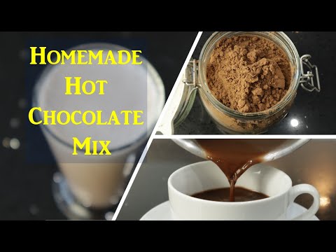 Healthy Homemade Hot Chocolate Mix | How to Make Hot Chocolate Mix  |  Samyuktha Diaries  |  #Cocoa