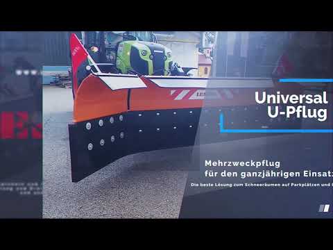 Lesnik Universal U-Pflug | Multischieber | Mehrzweckpflug